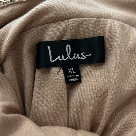 NWT, LULUS, Gold, Sequins, Low Scoop Back, Formal, Bridesmaids, Dress, S… - Picture 10 of 10